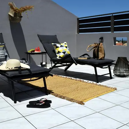 Lägenhet Stamatina's Luxury Penthouse In Rhodes *