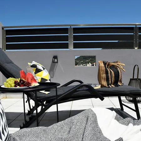 Stamatina's Luxury Penthouse In Rhodes Lägenhet Pastida