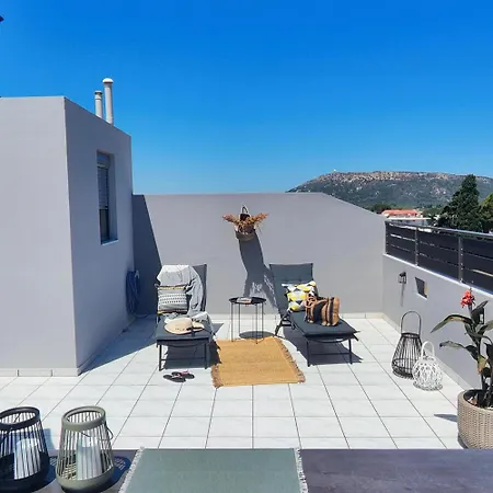 Stamatina's Luxury Penthouse In Rhodes * Pastida