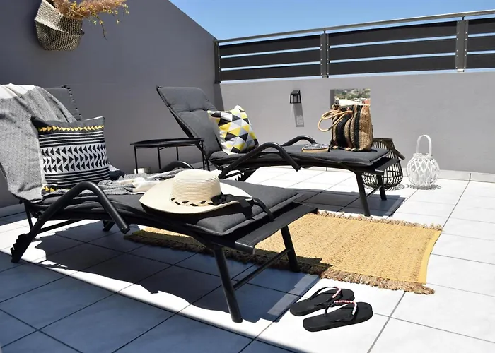 Stamatina's Luxury Penthouse In Rhodes * Pastida