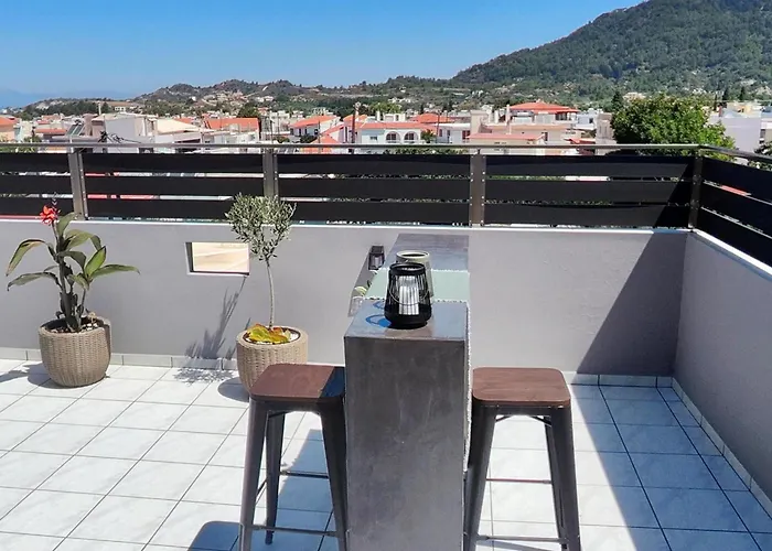 Apartmán Stamatina's Luxury Penthouse In Rhodes